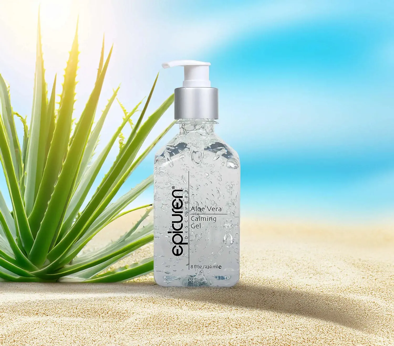 Epicuren Aloe Vera Calming gel 60 ml uden parfume