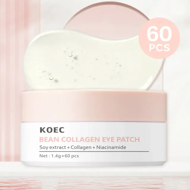 KOEC Bean Collagen øjenmaske 60 stk mod hævelse