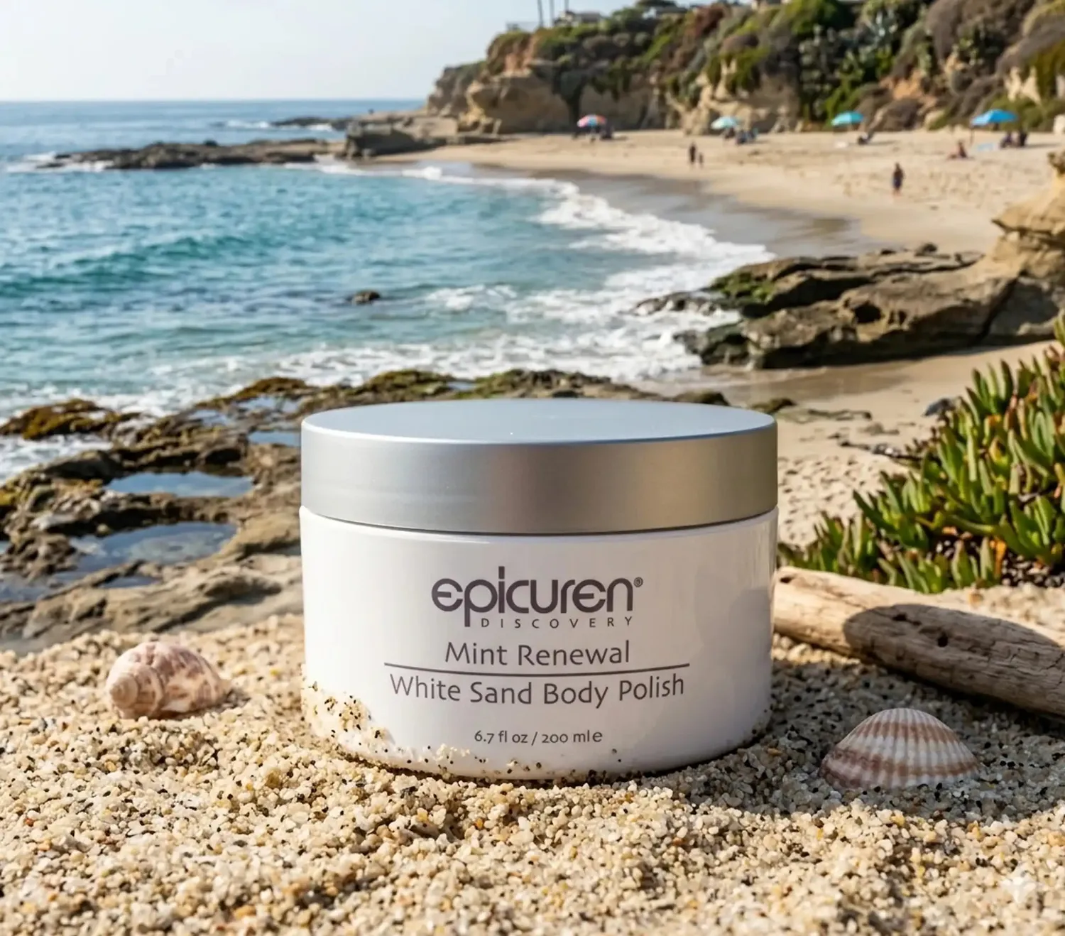 Epicuren Mint Renewal White Sand bodyscrub 59 ml kølende