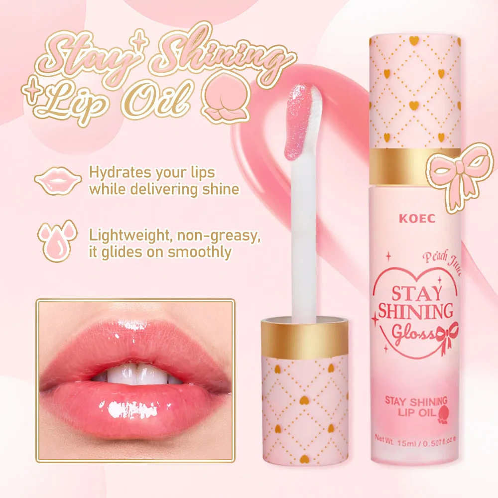 KOEC Peach Juicy Lip Duo læbebalsam fersken