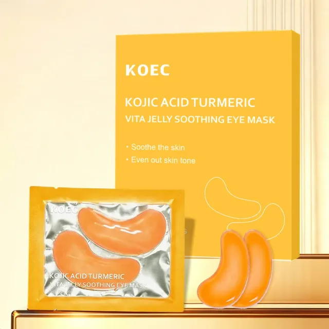 KOEC Kojic Acid Turmeric øjenmaske Vita Jelly