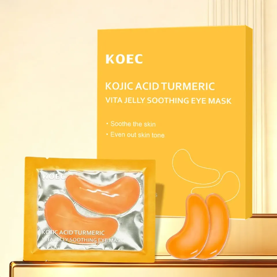 KOEC Kojic Acid Turmeric øjenmaske Vita Jelly