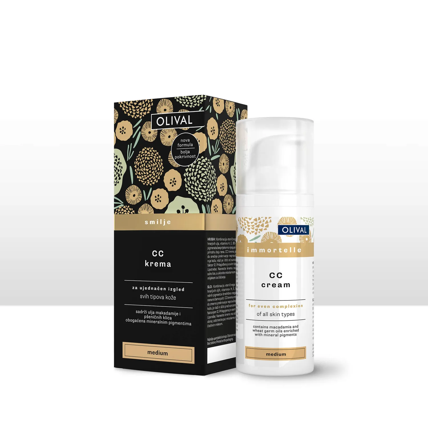 Olival Professional Immortelle CC cream Light tonet