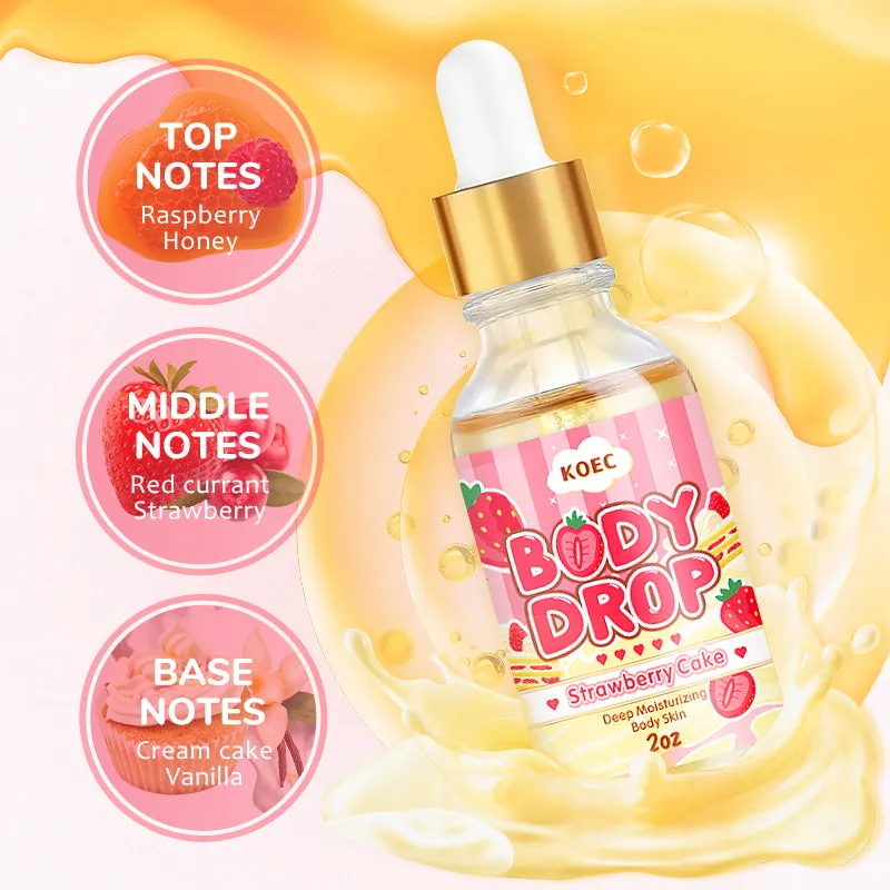 KOEC Strawberry Shortcake kropsolie 2oz sød duft