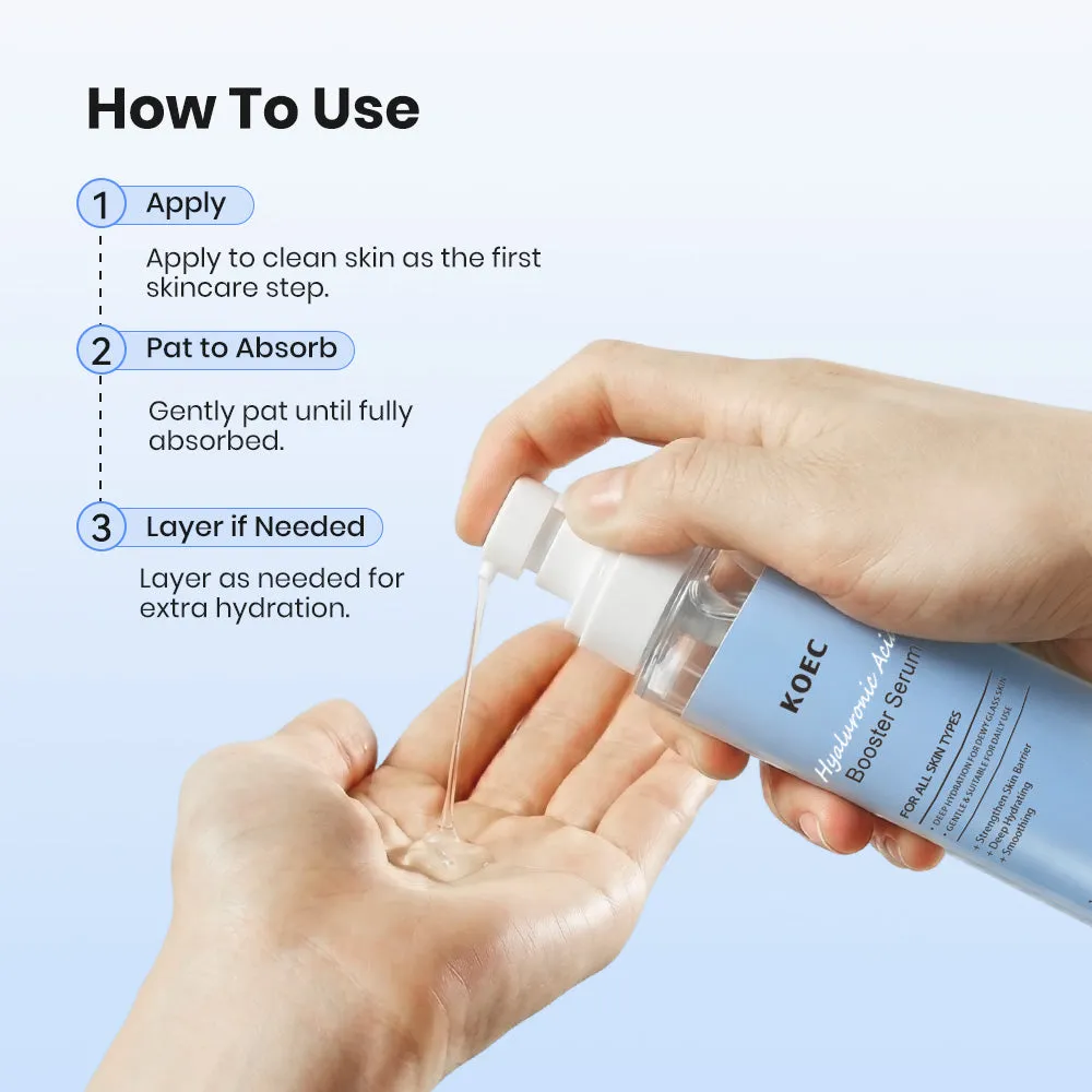 KOEC Hyaluronic Acid Booster serum til tør hud