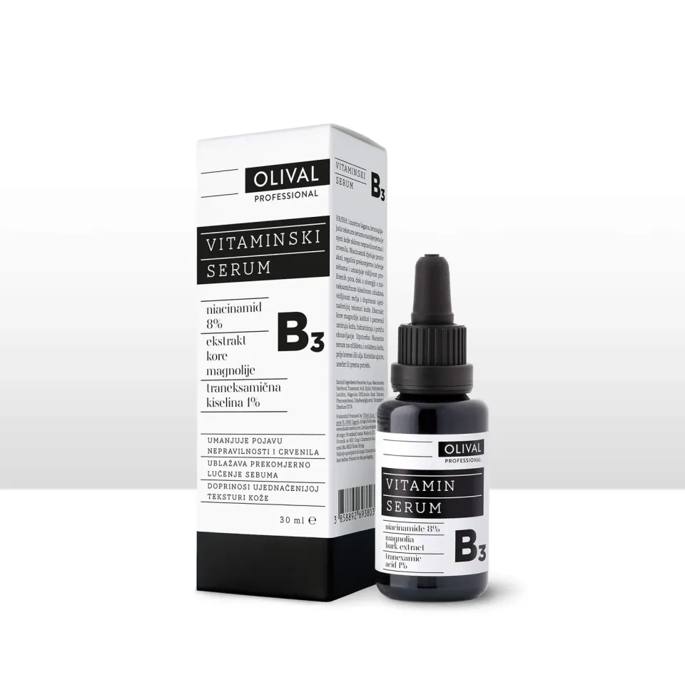Olival Professional Vitamin Serum B3 serum fedtet hud