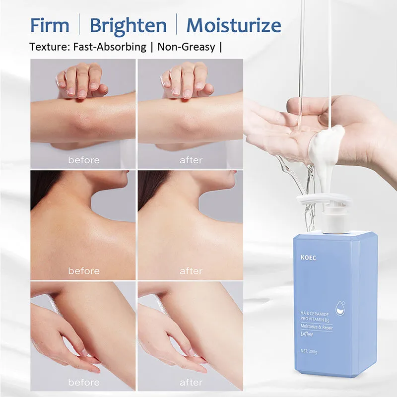 KOEC Ceramide Pro Vitamin B5 bodylotion 300g til tør hud