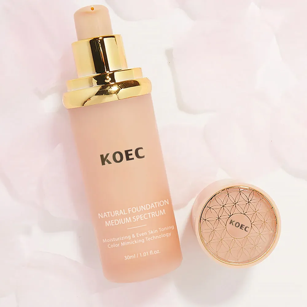 KOEC 4 in 1 Natural Foundation Medium Spectrum foundation