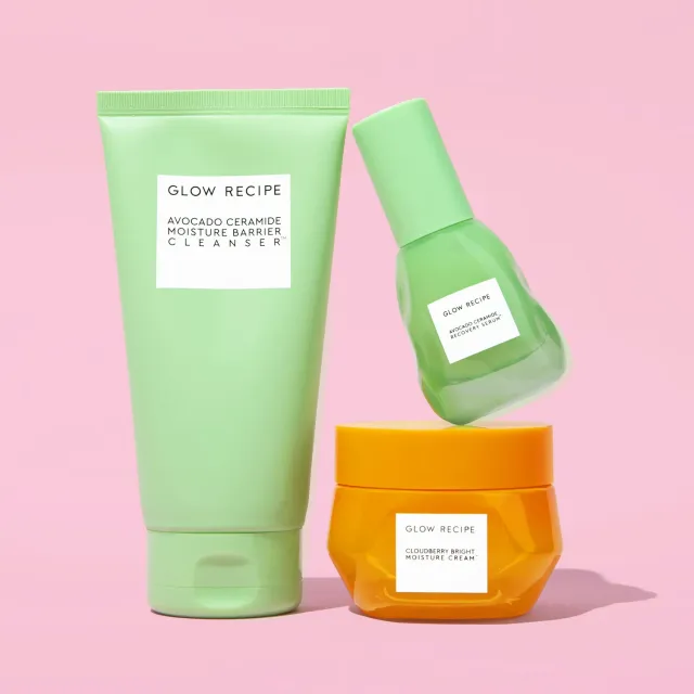 Glow Recipe Soothing Skin Essentials Kit hudplejesæt 3 dele