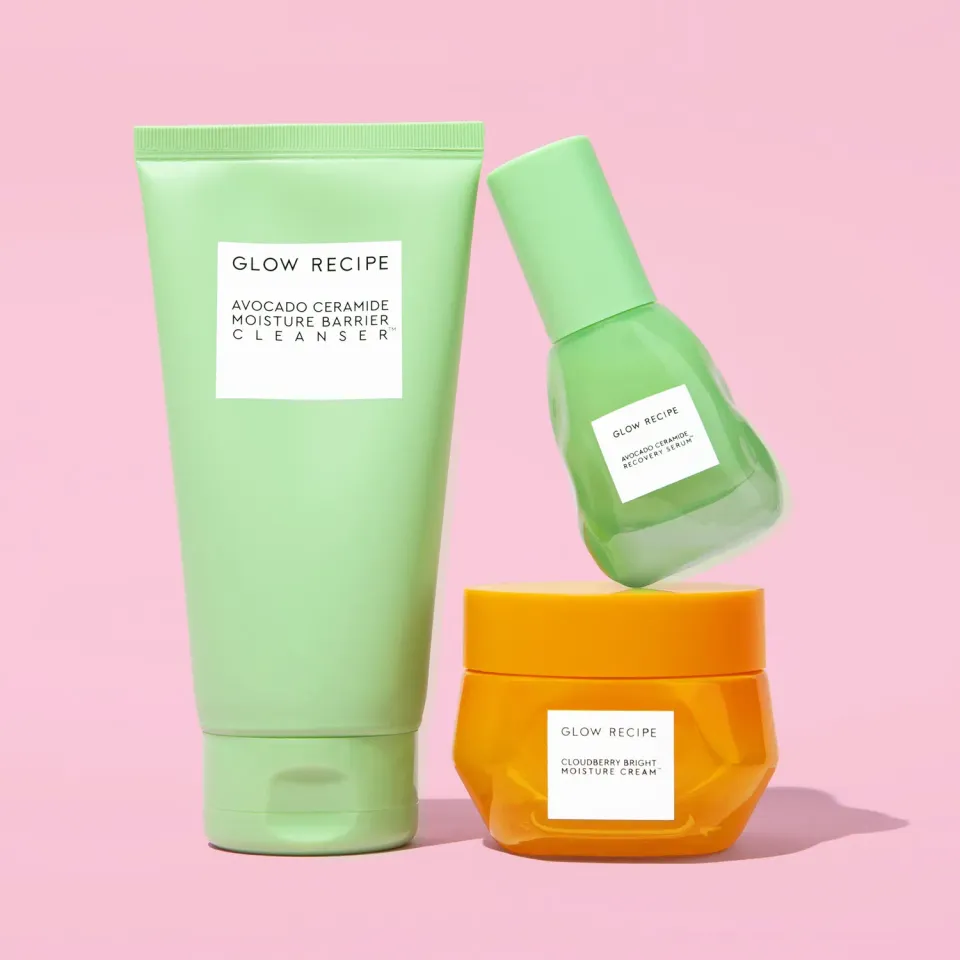 Glow Recipe Soothing Skin Essentials Kit hudplejesæt 3 dele