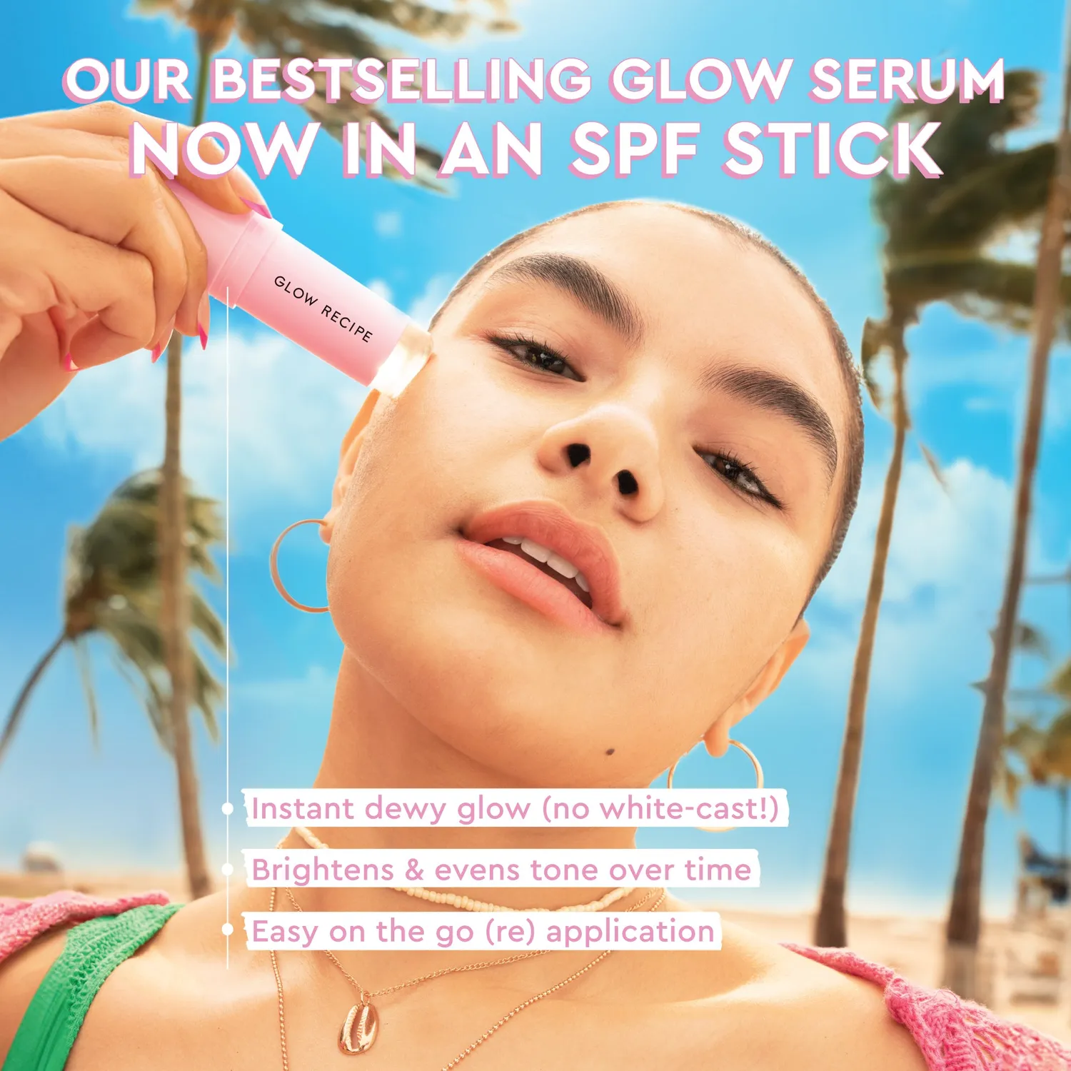 Glow Recipe Watermelon Niacinamide solbalm SPF45 16,5g