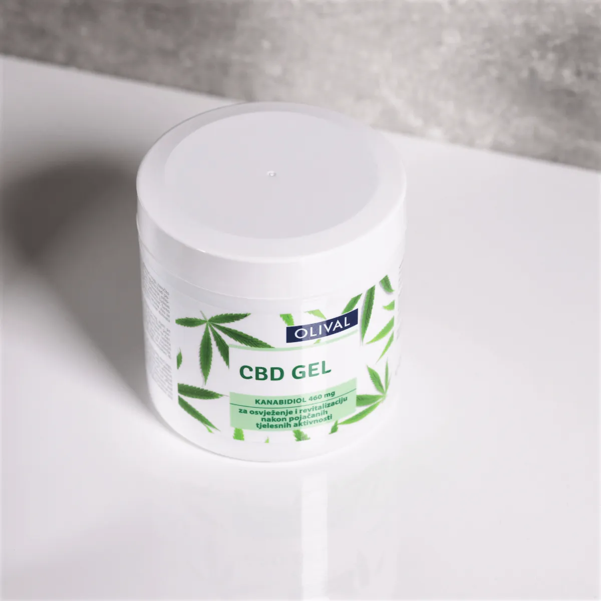 Olival Professional CBD gel til tunge ben mentol