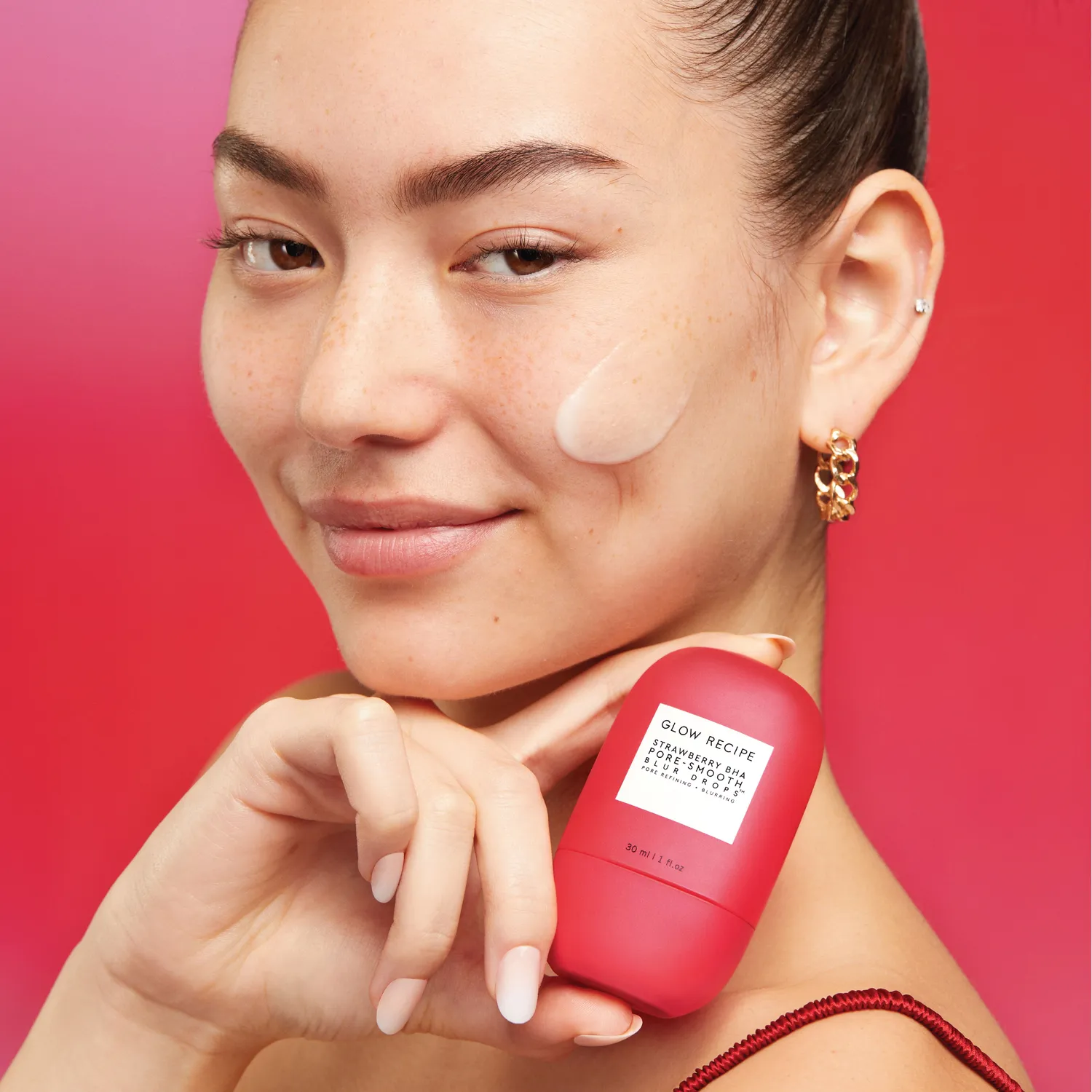 Glow Recipe Strawberry BHA Pore-Smooth serum 30 ml mat