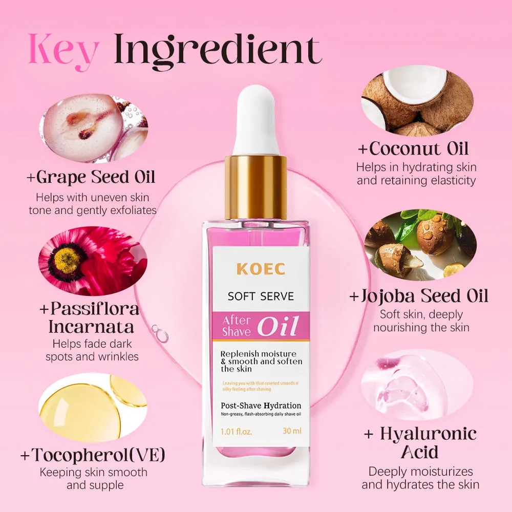 KOEC Strawberry aftershave olie jordbær