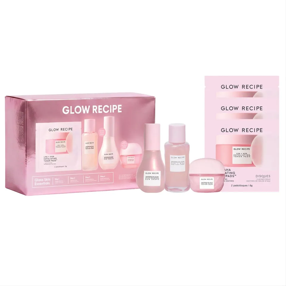 Glow Recipe Watermelon Glass Skin Essentials Kit 6 dele