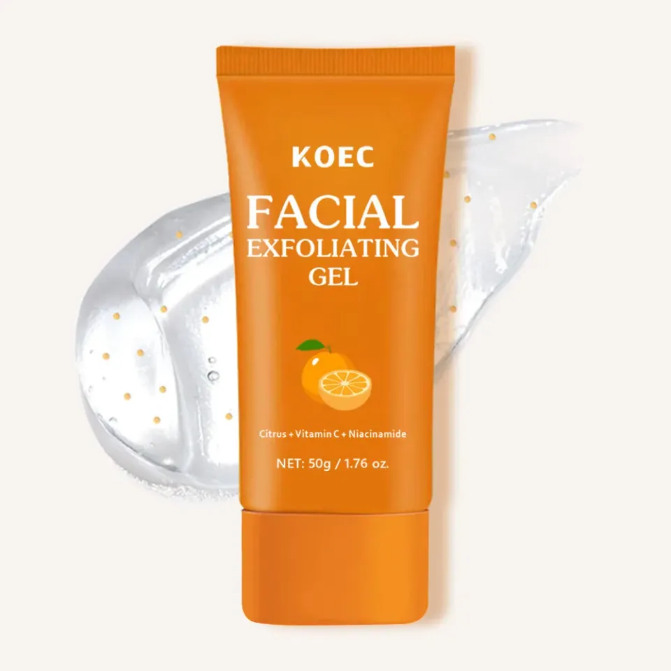 KOEC VC eksfolierende gel til ansigt og krop med C-vitamin