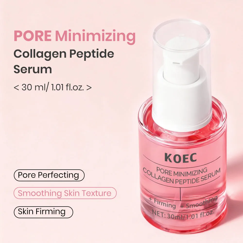 KOEC Pore Minimizing Collagen Peptide Serum serum til store porer