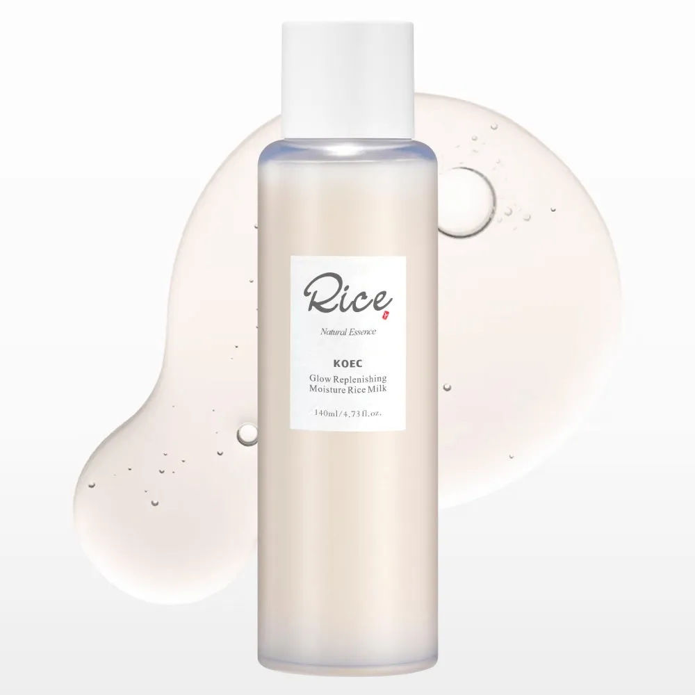 KOEC Rice Glow Moisture hudplejesæt 3 dele ris