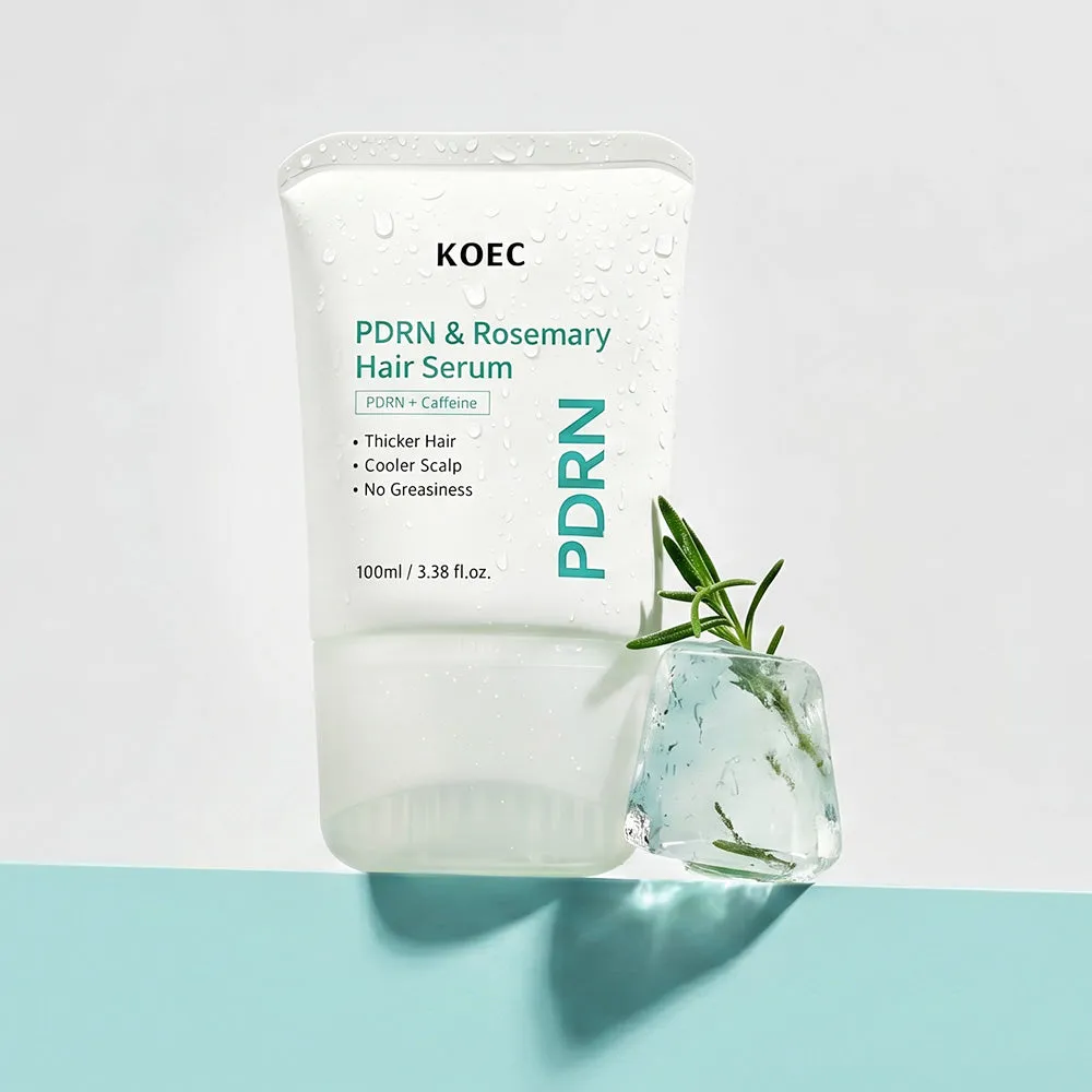 KOEC PDRN Massage Brush Hair Serum hårserum hovedbund