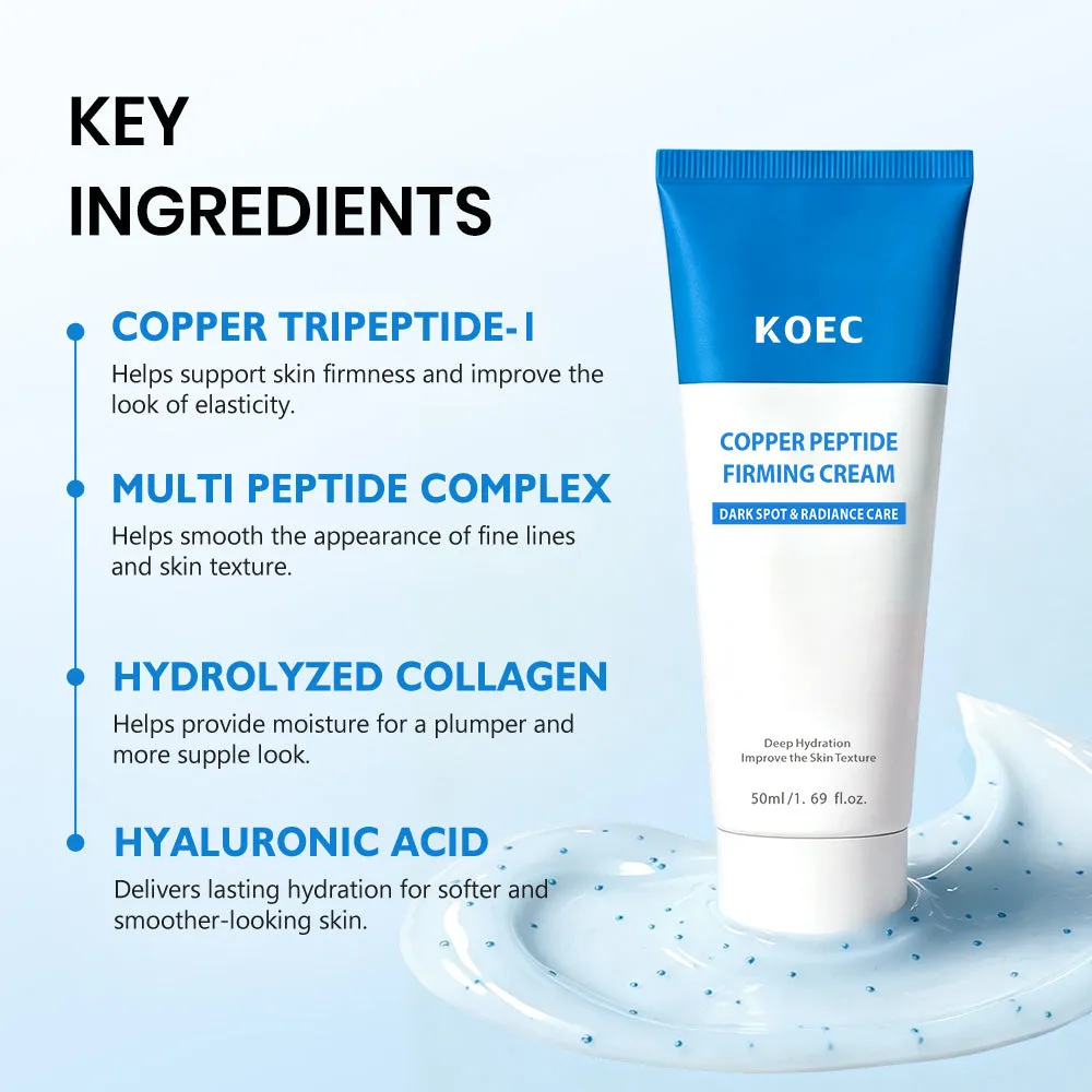 KOEC Copper Peptide Firming Cream ansigtscreme fasthed