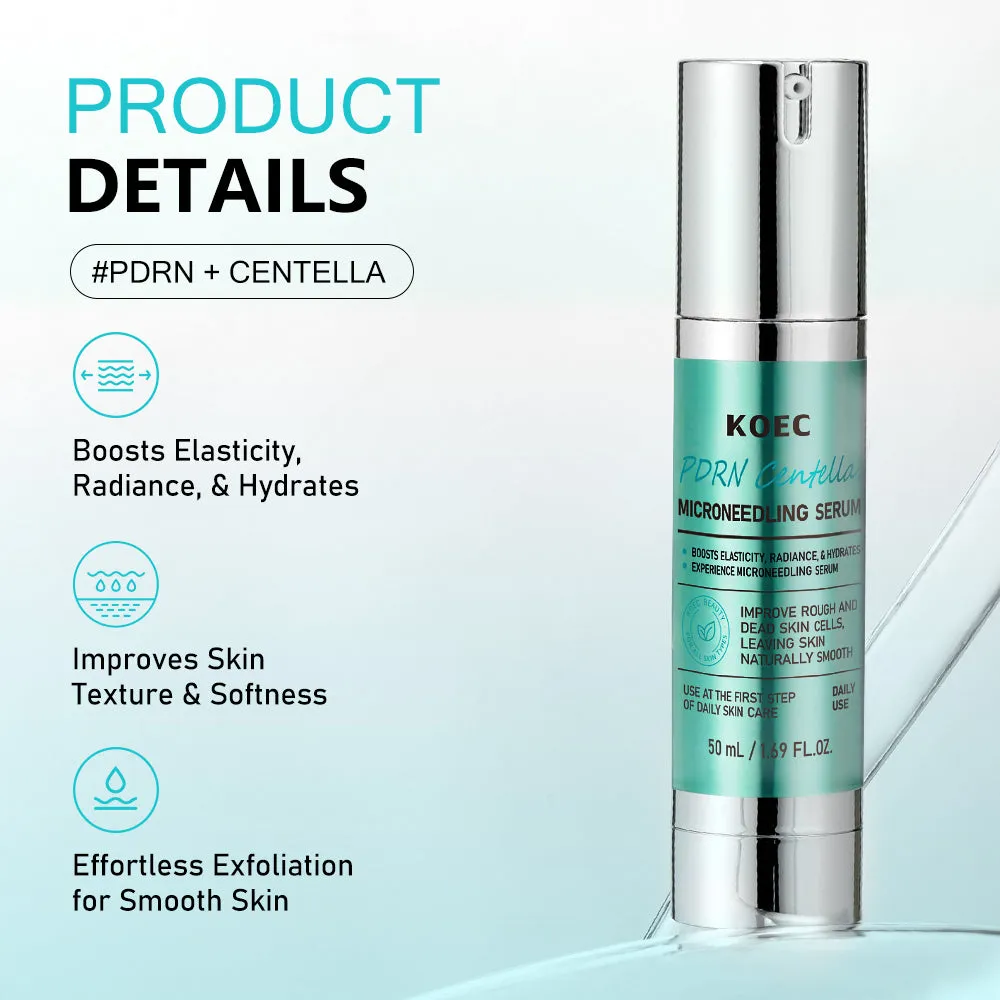 KOEC PDRN Centella microneedle serum 50 ml beroligende