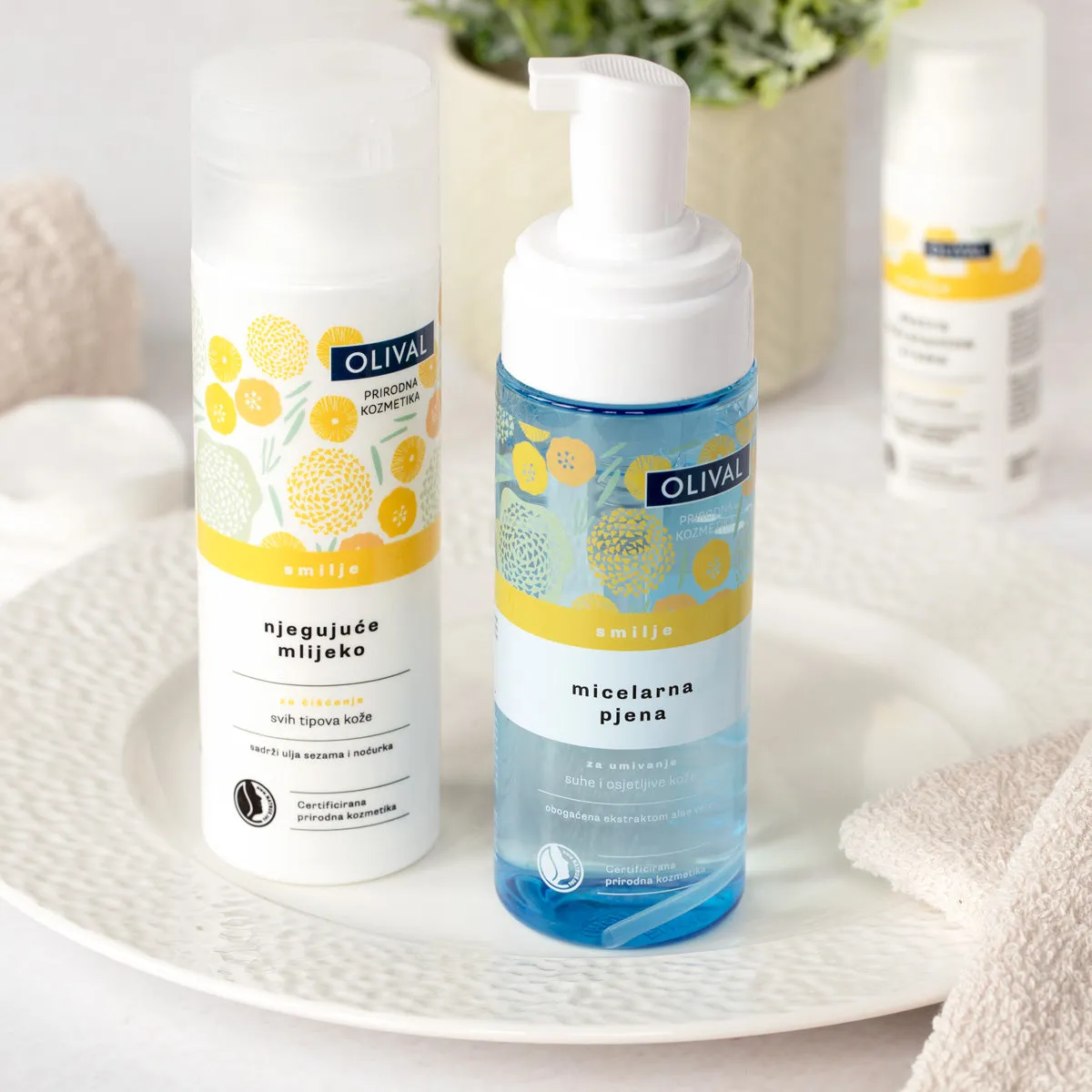 Olival Nourishing Milk Immortelle rensemælk tør hud