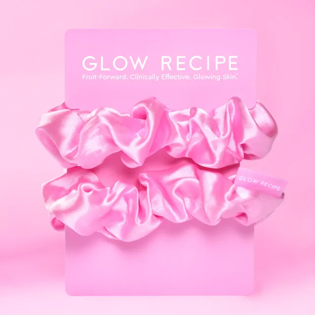 Glow Recipe Glow Gang scrunchie 2-pak hårelastik
