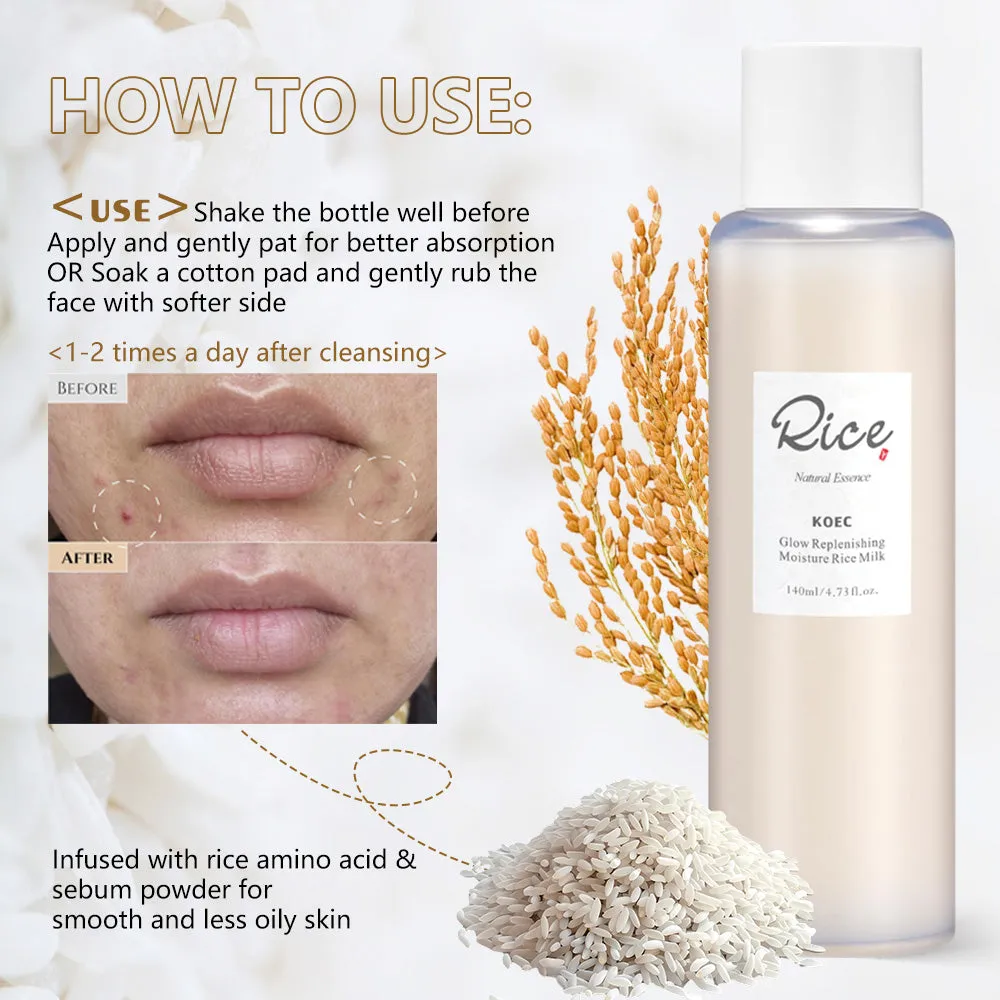 KOEC Glow Replenishing Rice Facial Toner ansigtstoner