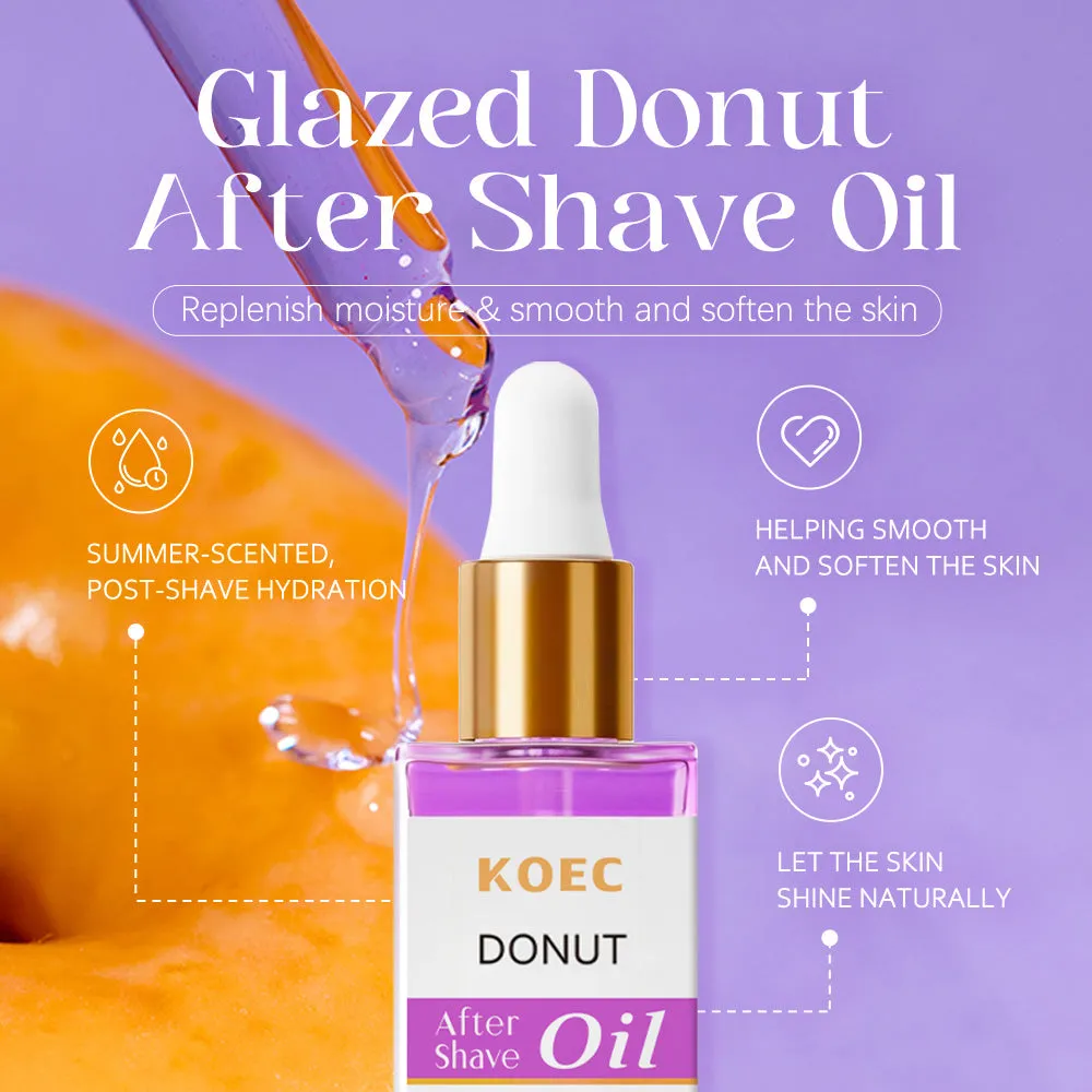 KOEC Donut aftershaveolie vanilje mod barberknopper
