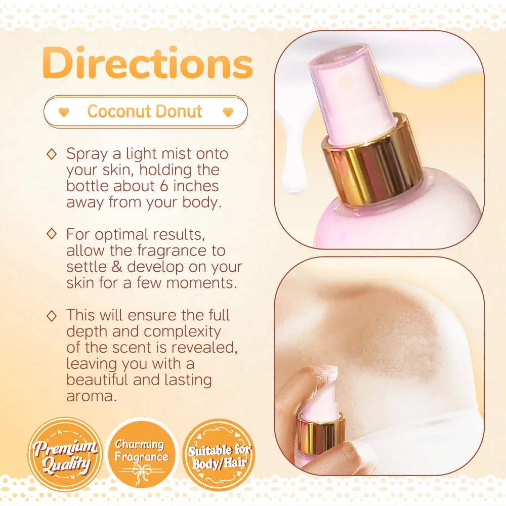 KOEC Coconut Body Milk Mist bodymist til hud og hår