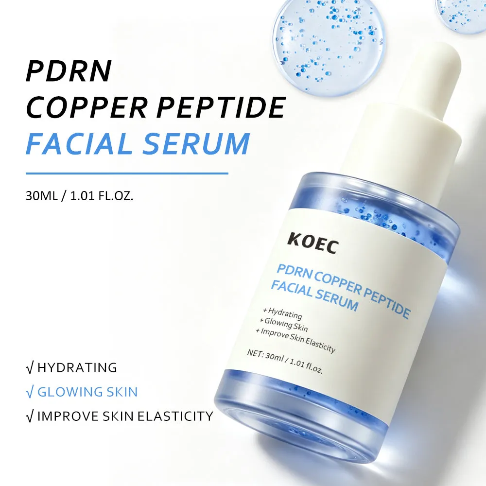 KOEC PDRN Copper Peptide ansigtsserum opstramning