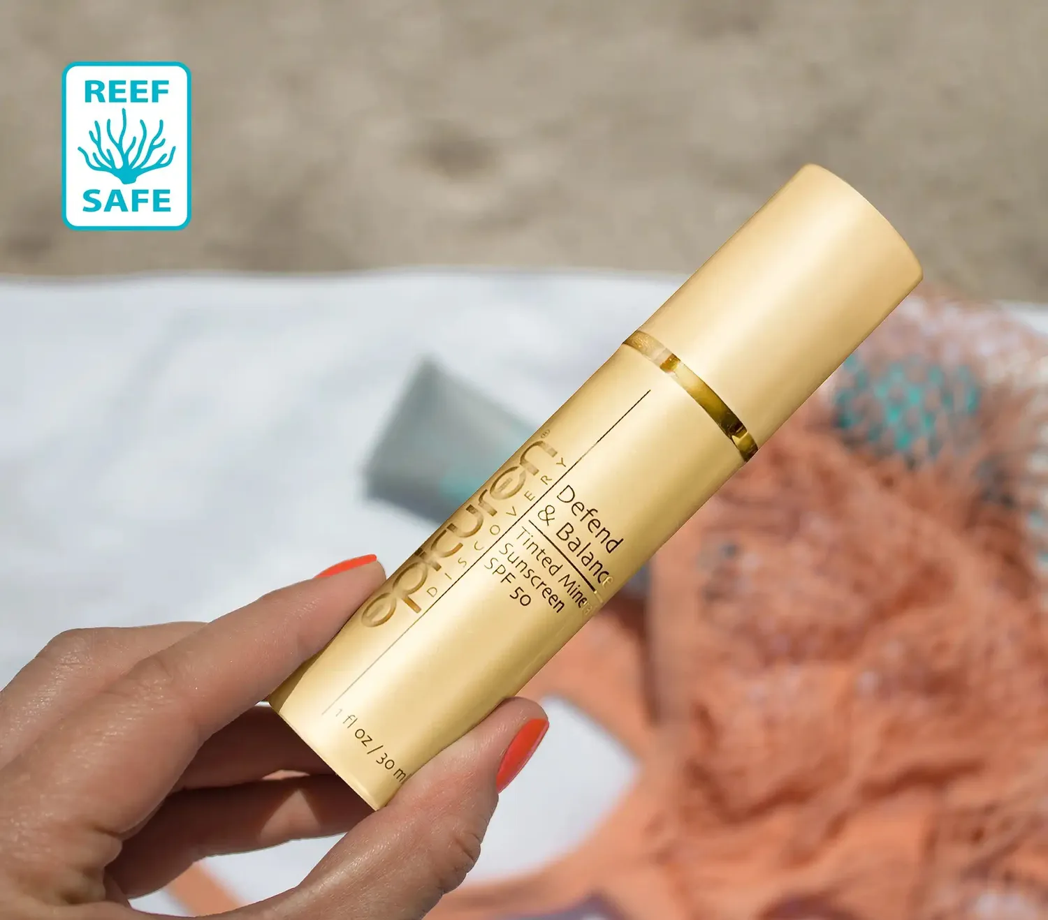 Epicuren Defend Balance tinted solcreme SPF 50