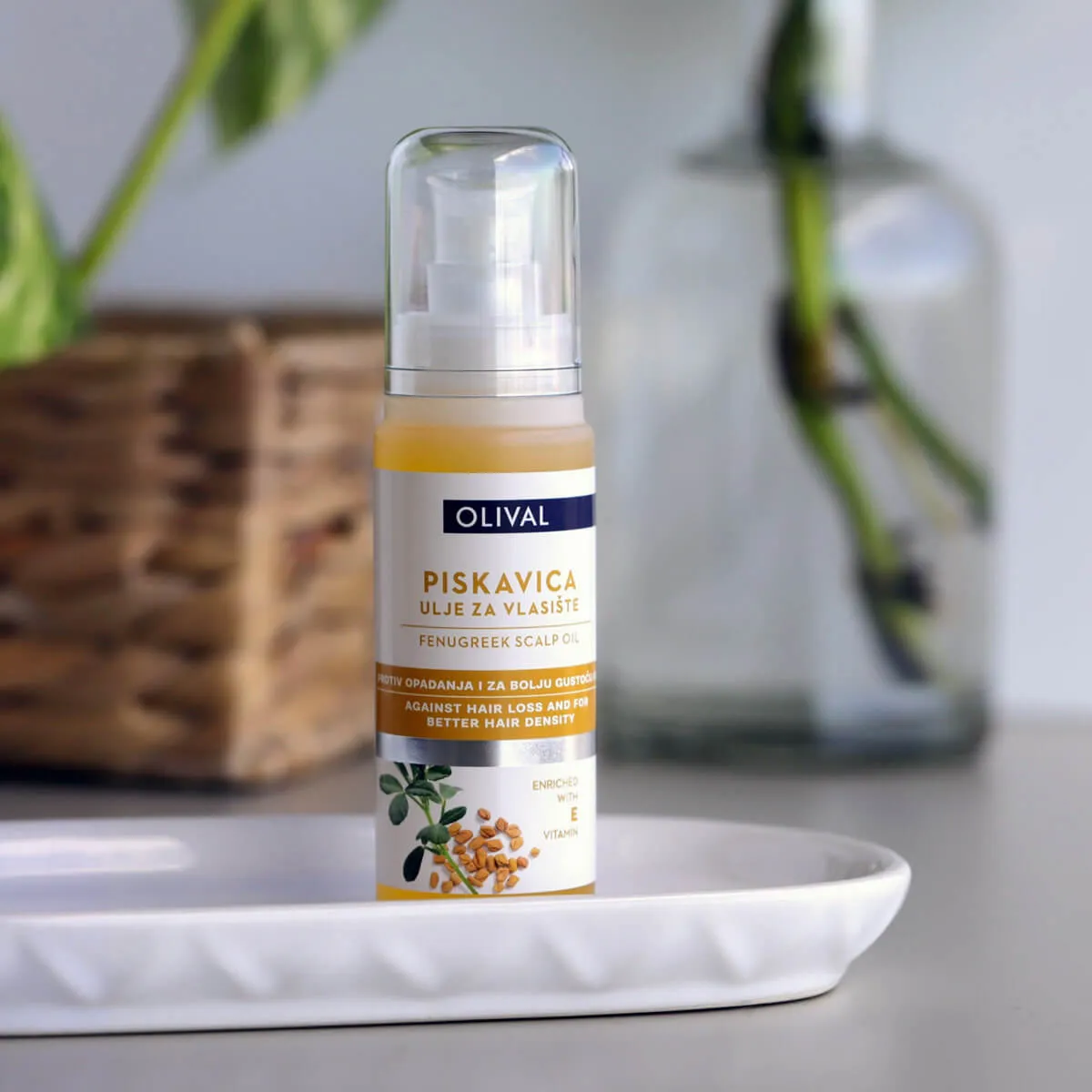 Olival Professional Fenugreek Scalp Oil hovedbundsolie bukkehorn