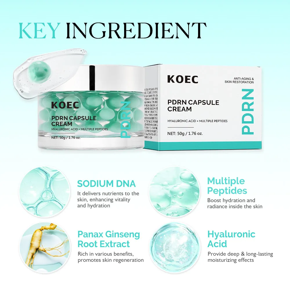 KOEC PDRN Capsule Cream ansigtscreme ceramider fugt