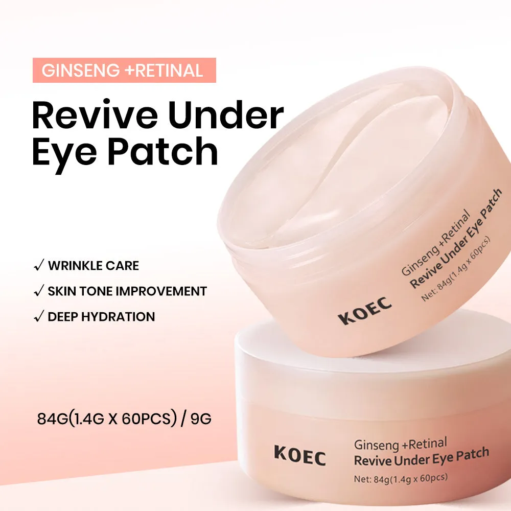 KOEC Ginseng Retinal øjenmasker mod hævelse og linjer