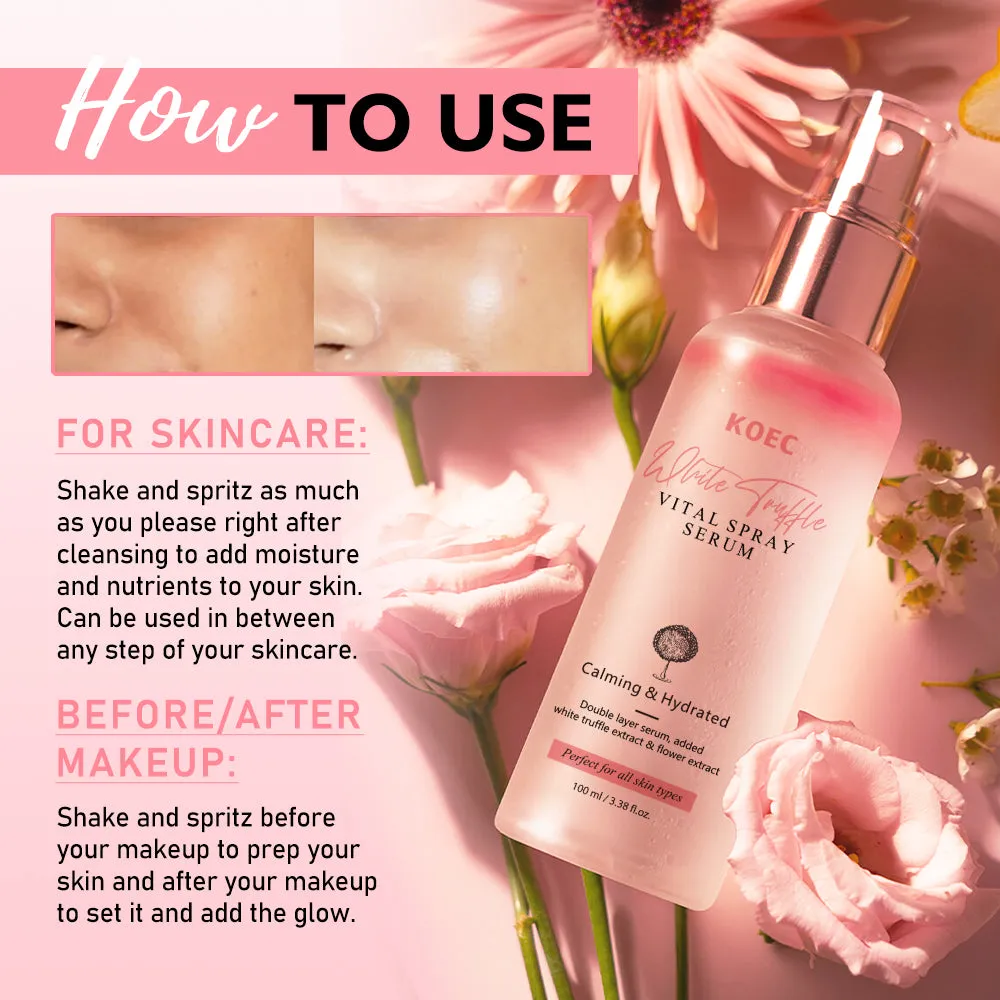 KOEC Sakura Vital Spray Serum ansigtsmist til sensitiv hud