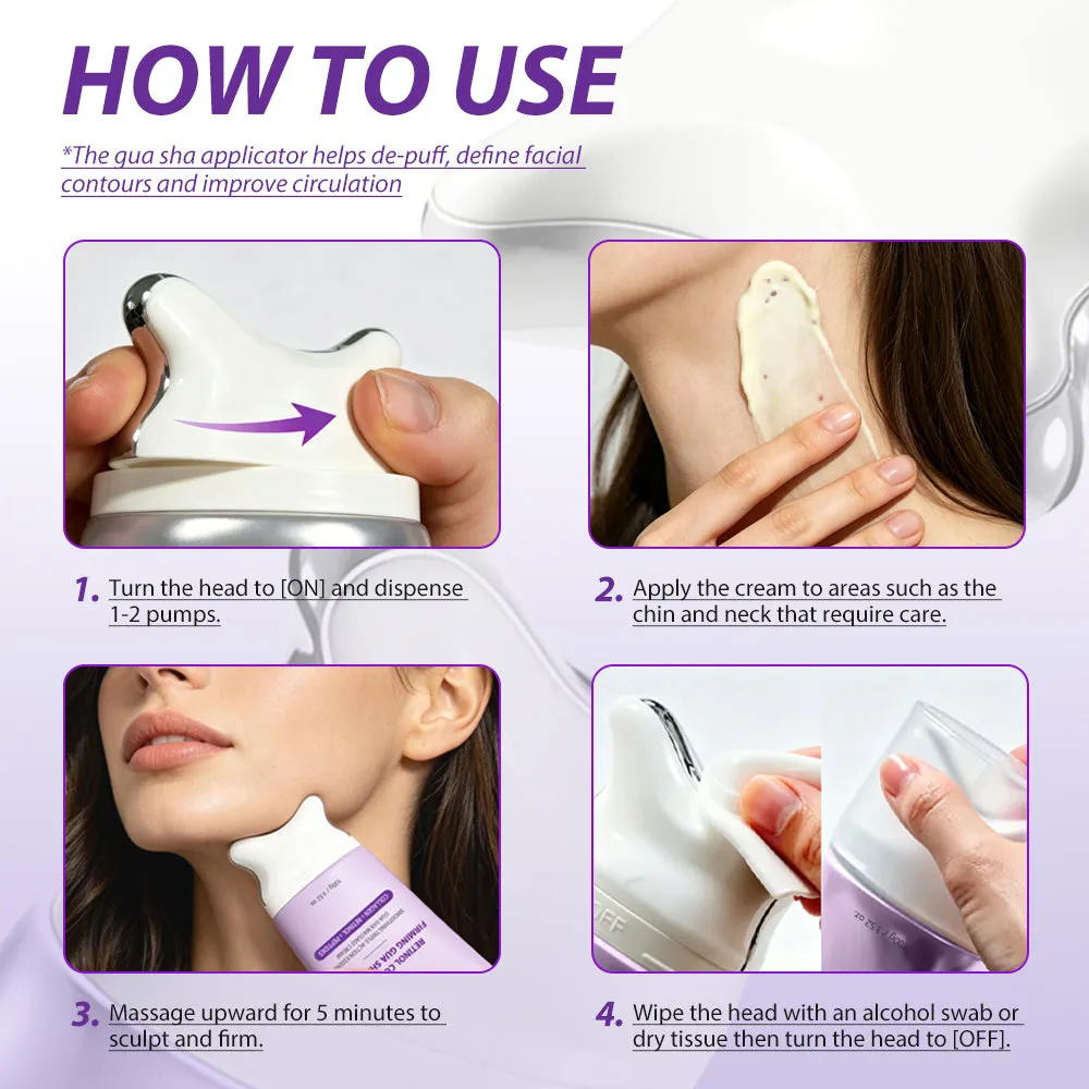 KOEC Retinol Collagen Gua Sha ansigtscreme opstrammende