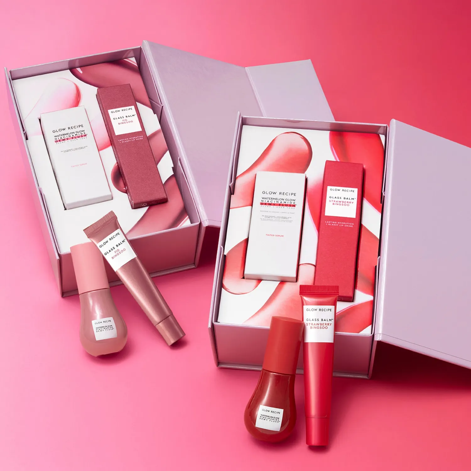 Glow Recipe Lip Cheek Kit duo fig vandmelon farve