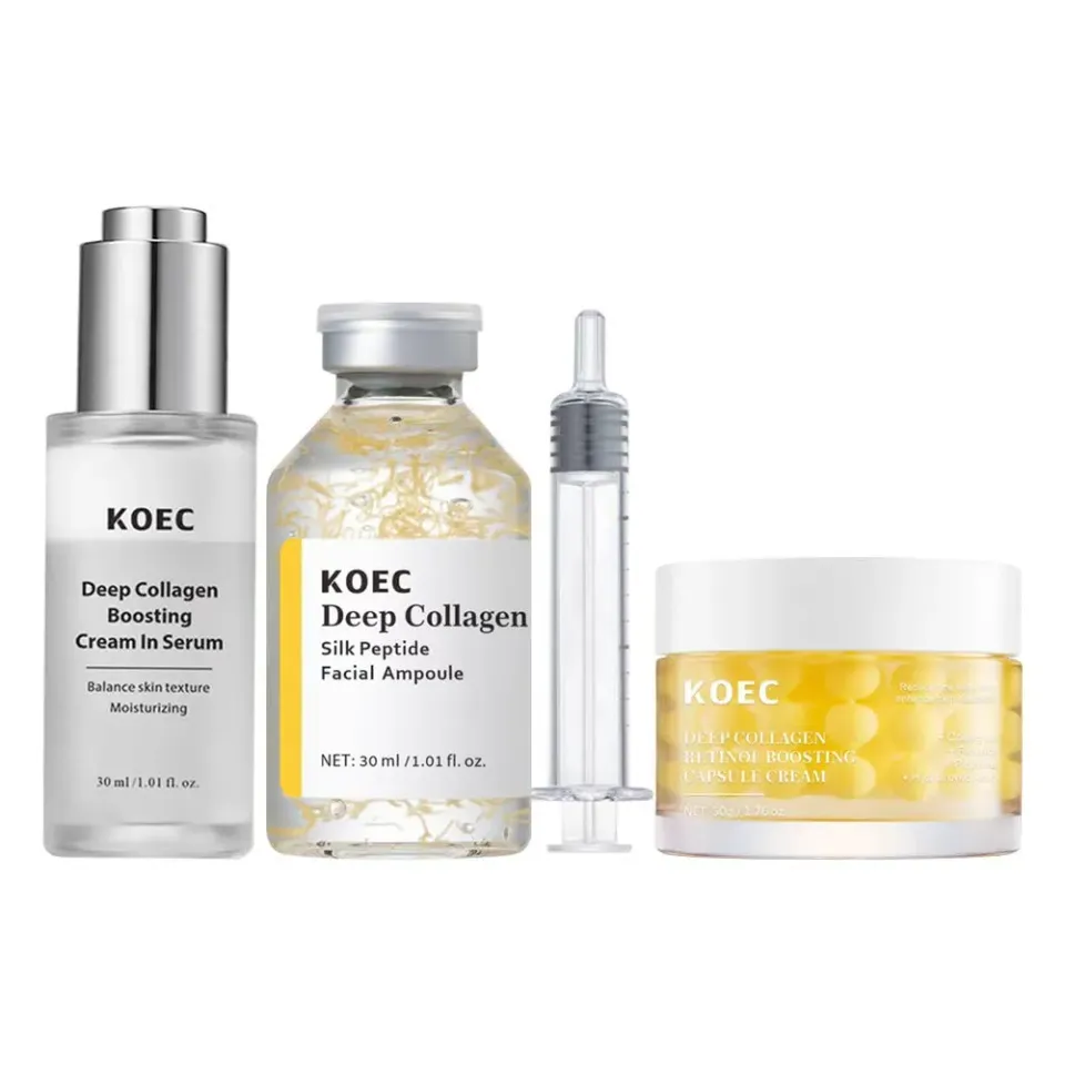 KOEC Collagen Silk Peptide Retinol sæt