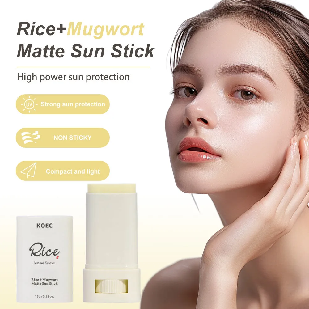KOEC Rice Matte solstift SPF 50+ 1 stk til ansigt