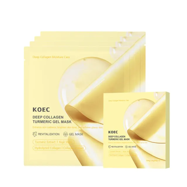 KOEC Kojic Acid Turmeric Gel Mask ansigtsmaske for glød