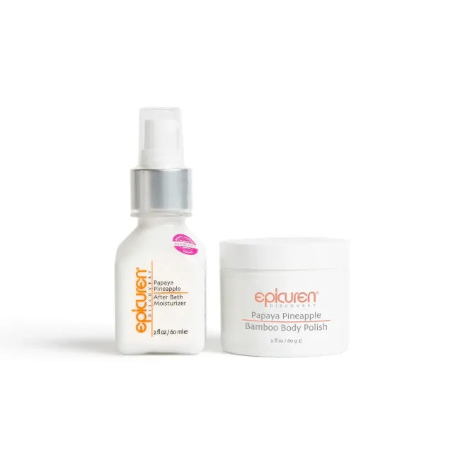 Epicuren Papaya Pineapple Duo kropssæt 2x59 ml tropisk