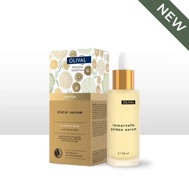 Olival Professional Golden Serum Immortelle ansigtsserum moden hud