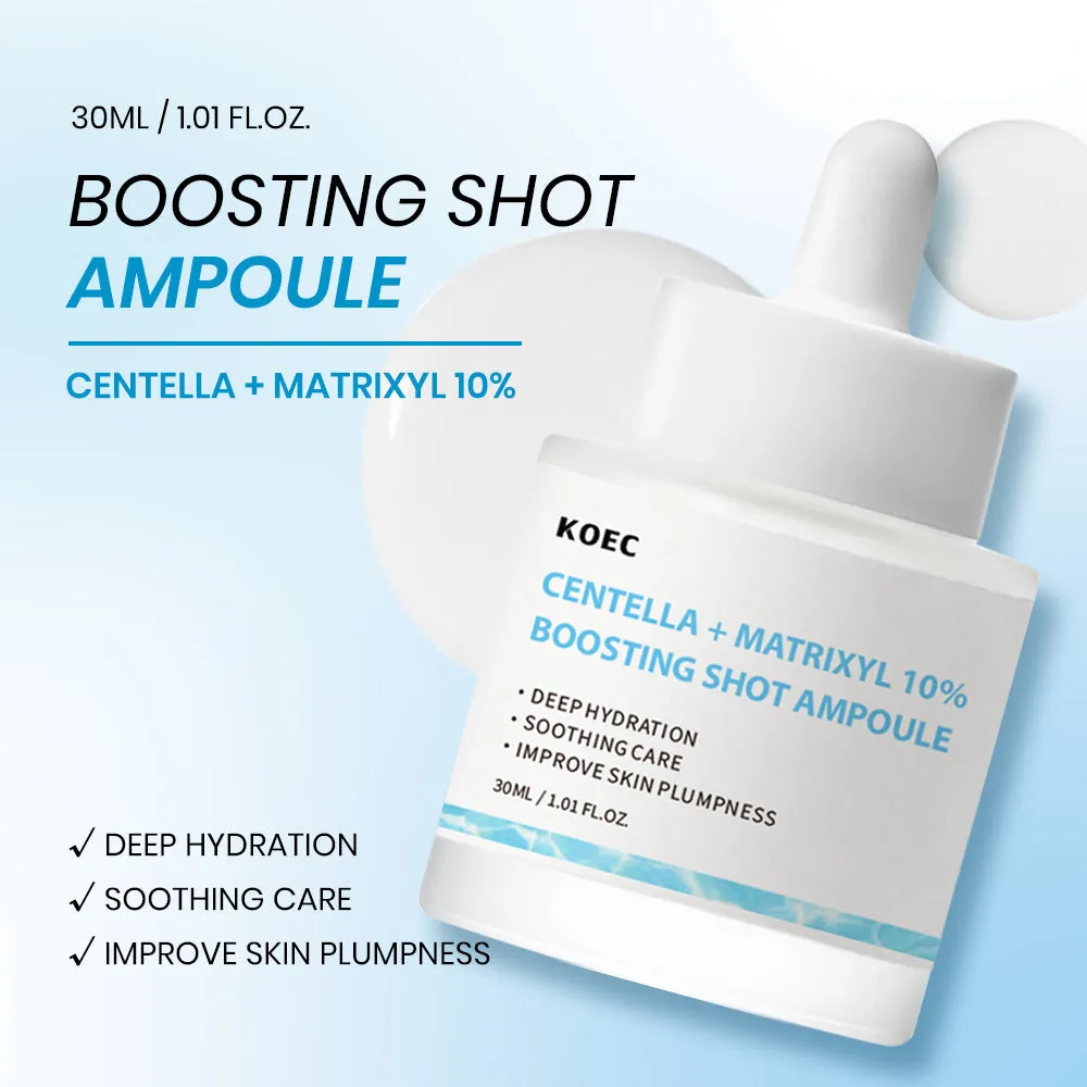 KOEC Centella Boosting Shot ampulsæt 3-pak til alle hudtyper