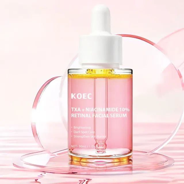 KOEC TXA Niacinamide 10% Retinal serum mod pletter