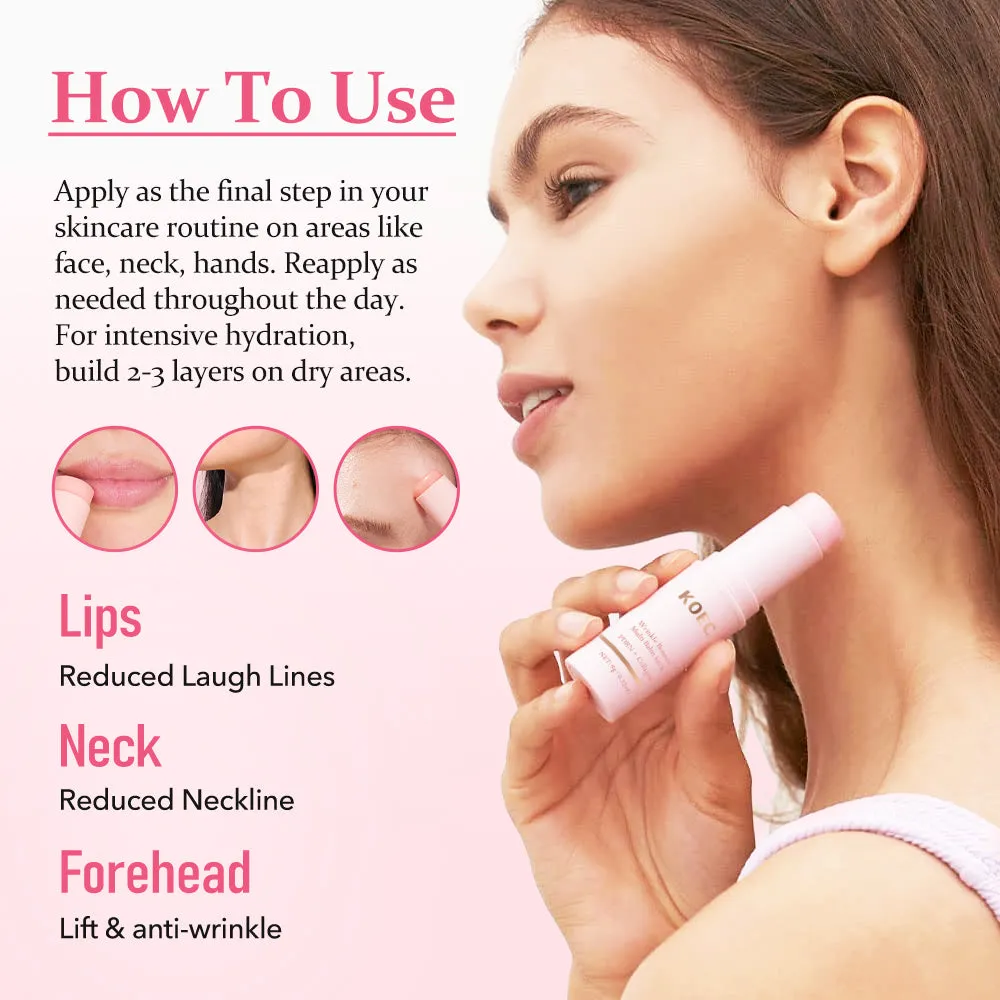 KOEC PDRN Collagen Wrinkle Bounce Multi Balm Stick pleje