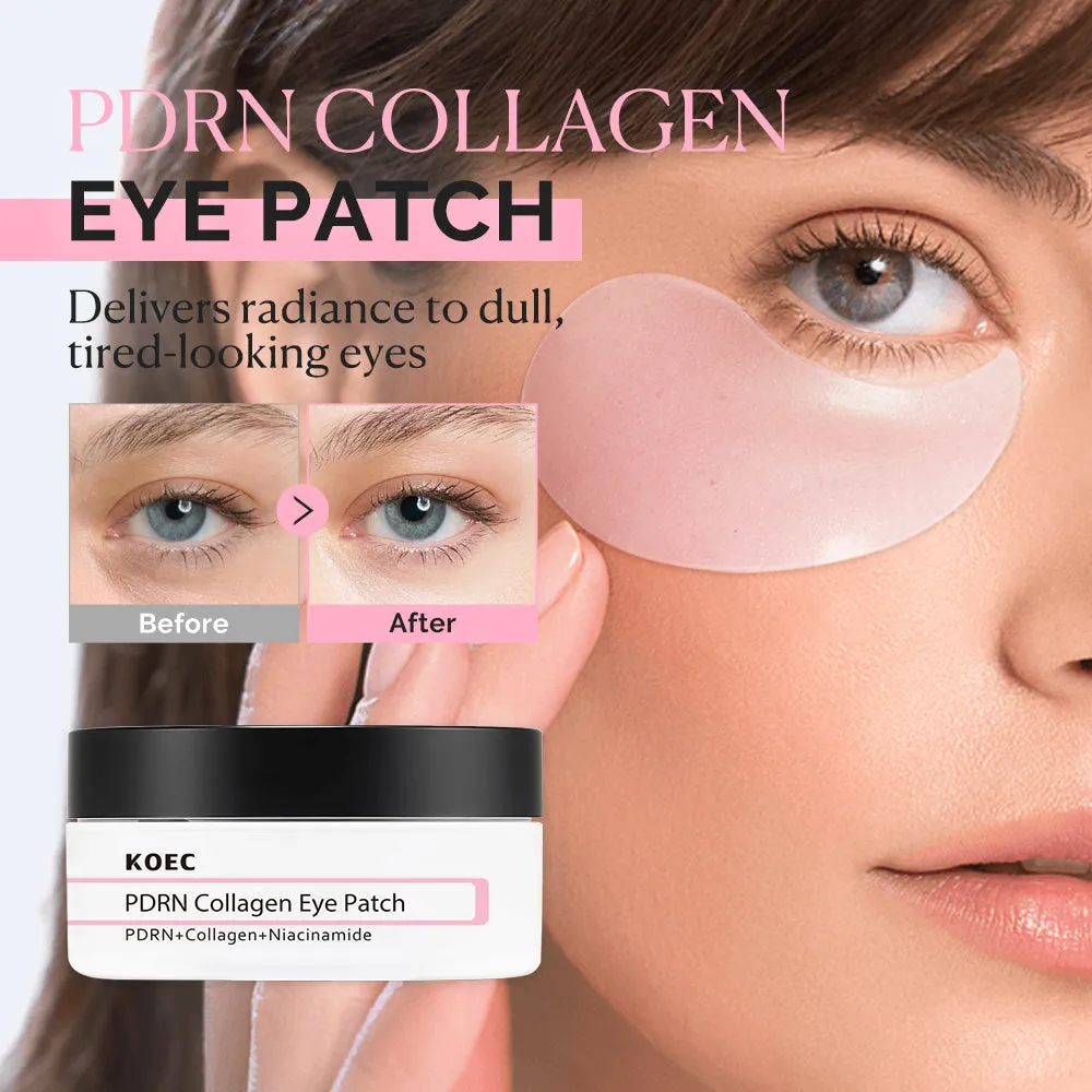 KOEC PDRN Collagen øjenmaske 60 stk mørke rande