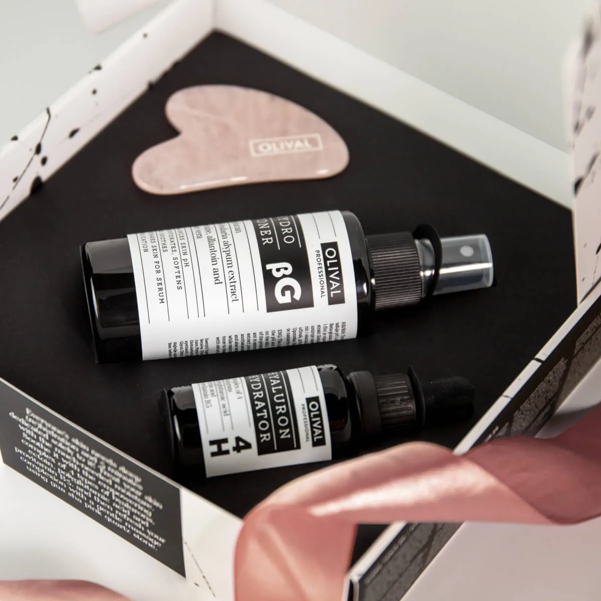 Olival Professional Set 4H hudplejesæt hyaluron gua sha