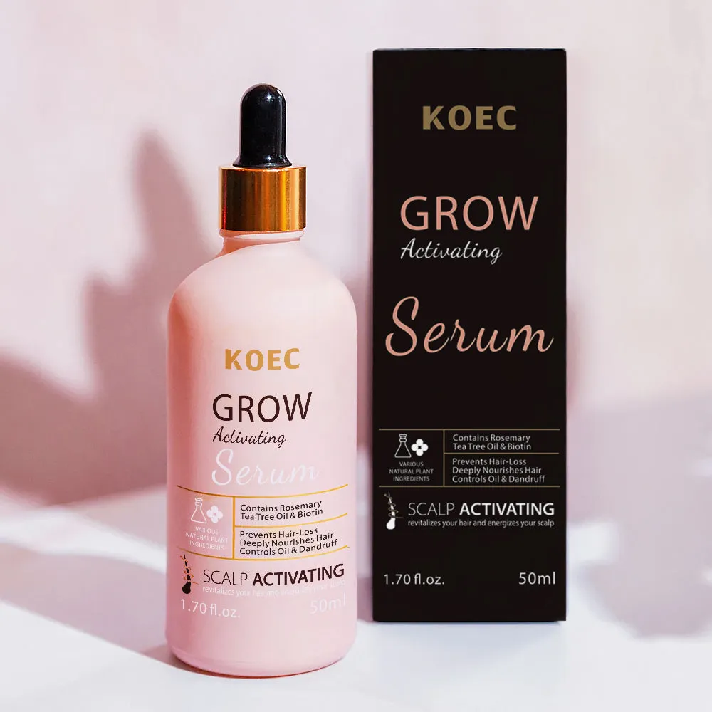 KOEC Grow Activating hårserum rosmarin
