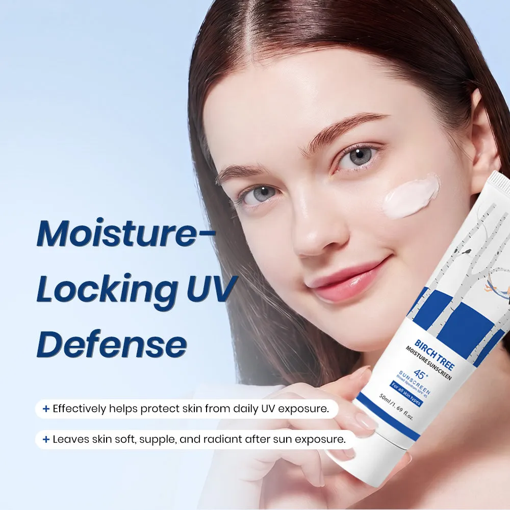 KOEC Birch Tree Moisturizing Sun Cream solcreme uden white cast